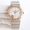sy_no_358B0793C81E1DF6688720C117C63E37_6 Omega Constellation Series Constellation Watch Automatic Mechanical Movement Daily Display Diamond Set 100m Waterproof Swiss Observatory Men's Watch Swiss Watch 35mm Silver Dial Stainless Steel Strap