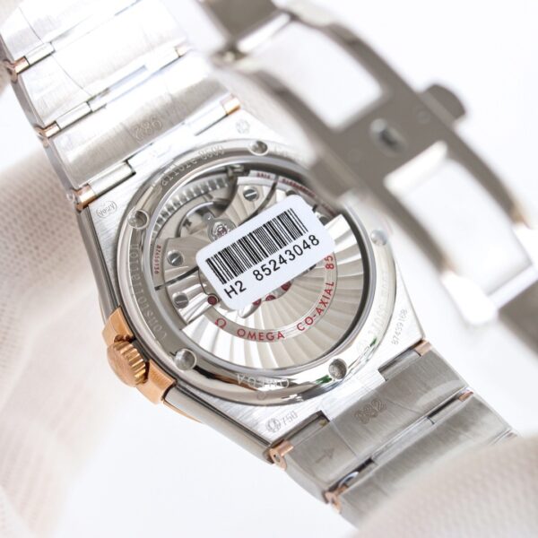 sy_no_358B0793C81E1DF6688720C117C63E37_8 Omega Constellation Series Constellation Watch Automatic Mechanical Movement Daily Display Diamond Set 100m Waterproof Swiss Observatory Men's Watch Swiss Watch 35mm Silver Dial Stainless Steel Strap