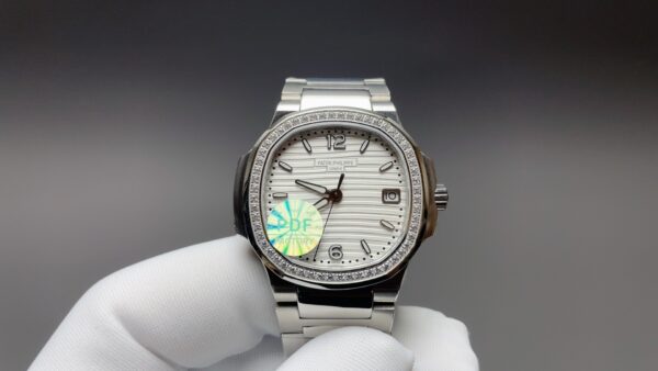 sy_no_358EA3E57E45E2526E1A6475079F9386_0 Patek Philippe Sport Elegance Series Automatic Mechanical Movement 30m Waterproof Women's Watch