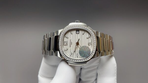 sy_no_358EA3E57E45E2526E1A6475079F9386_1 Patek Philippe Sport Elegance Series Automatic Mechanical Movement 30m Waterproof Women's Watch