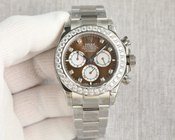 sy_no_35E107D7E720C68216587239467E04C9_0 ROLEX Rolex Dog Tooth Ring Cosmometer Typed Daytona Series Automatic Mechanical Movement Rubber Strap