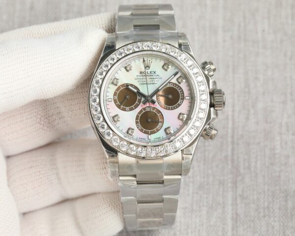 sy_no_35E107D7E720C68216587239467E04C9_1 ROLEX Rolex Dog Tooth Ring Cosmometer Typed Daytona Series Automatic Mechanical Movement Rubber Strap