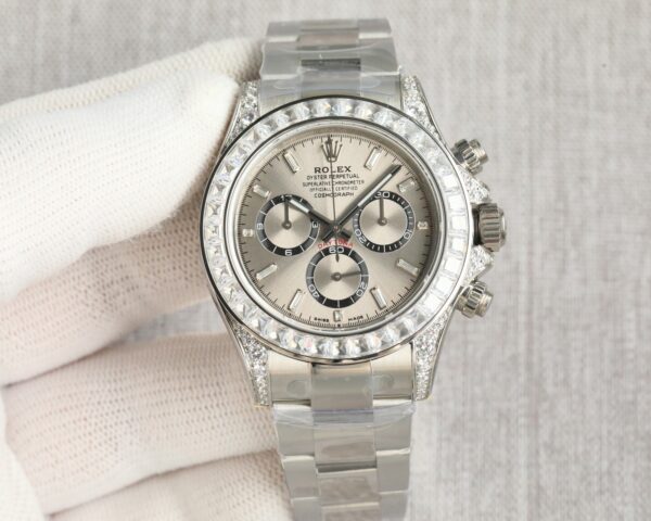 sy_no_35E107D7E720C68216587239467E04C9_2 ROLEX Rolex Dog Tooth Ring Cosmometer Typed Daytona Series Automatic Mechanical Movement Rubber Strap