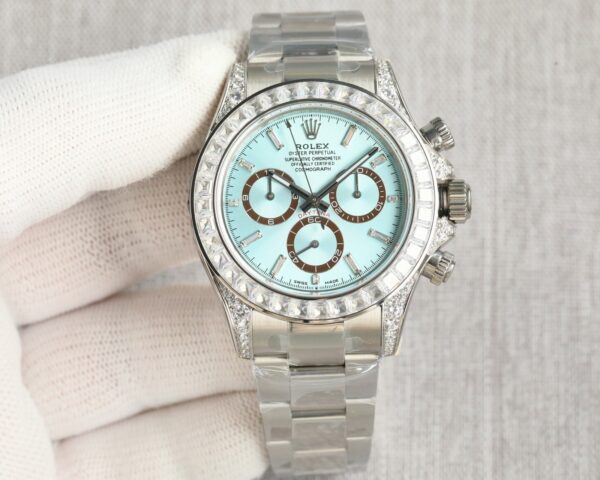 sy_no_35E107D7E720C68216587239467E04C9_4 ROLEX Rolex Dog Tooth Ring Cosmometer Typed Daytona Series Automatic Mechanical Movement Rubber Strap