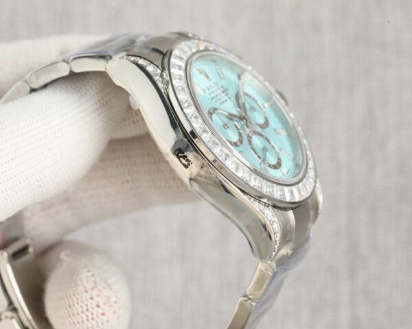 sy_no_35E107D7E720C68216587239467E04C9_5 ROLEX Rolex Dog Tooth Ring Cosmometer Typed Daytona Series Automatic Mechanical Movement Rubber Strap