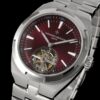 sy_no_363ED063D2171FE60AAFEFBAEC43ACAD_2 Vacheron Constantin's Four Seas series OVERSEAS automatic mechanical movement features a red dial and titanium strap.