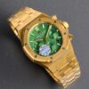 AUDEMARS PIGUET Audemars Piguet Royal Oak ROYAL OAK series automatic mechanical movement 50 meter waterproof men's watch Swiss watch 41mm green dial