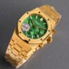AUDEMARS PIGUET Audemars Piguet Royal Oak ROYAL OAK series automatic mechanical movement 50 meter waterproof men's watch Swiss watch 41mm green dial