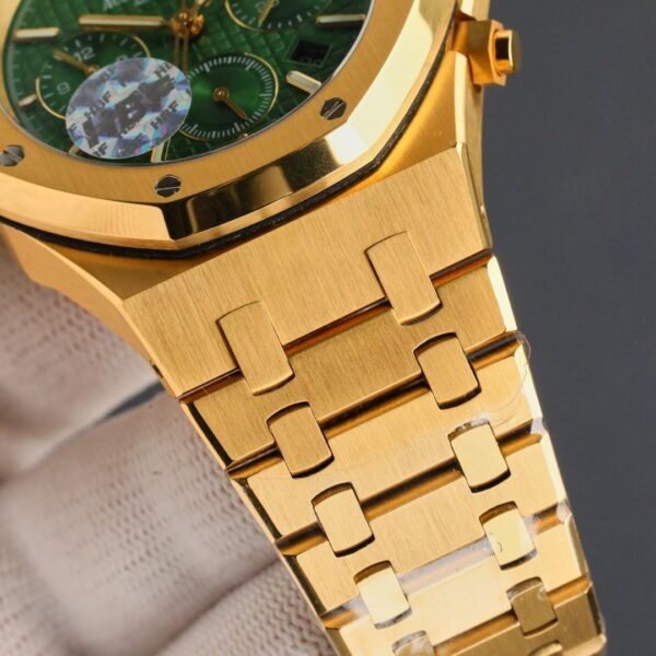AUDEMARS PIGUET Audemars Piguet Royal Oak ROYAL OAK series automatic mechanical movement 50 meter waterproof men's watch Swiss watch 41mm green dial