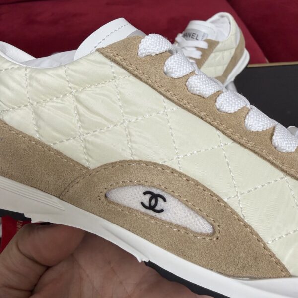 sy_no_373A12F09852F583C075D2C5216D6782_6 Chanel Quilted Nylon & Suede Retro Trainer Cream-Quilted-Nylon-Suede