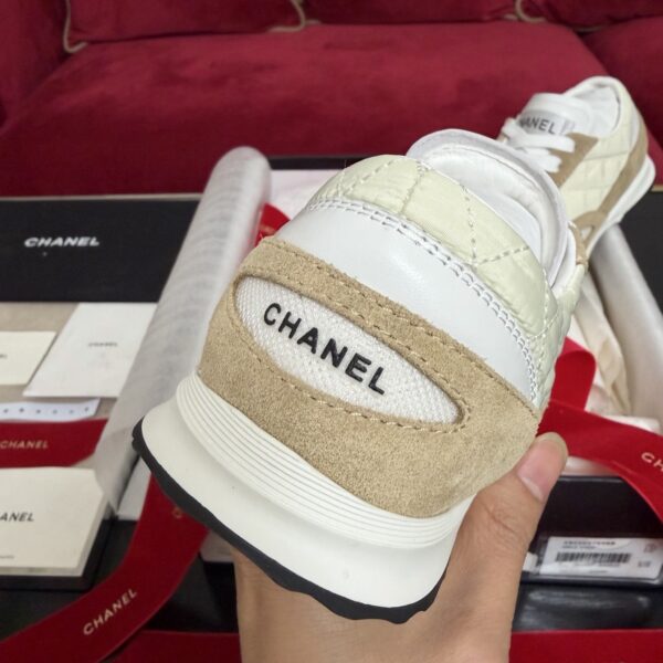 sy_no_373A12F09852F583C075D2C5216D6782_7 Chanel Quilted Nylon & Suede Retro Trainer Cream-Quilted-Nylon-Suede