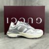 sy_no_377AF704219C2CE77393E6467A36C7CB_0 Gucci Re-Web / Chunky Technical Sneaker in White & Grey with Web Stripe