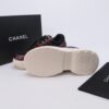 Chanel Mesh Trainer Black-Burgundy