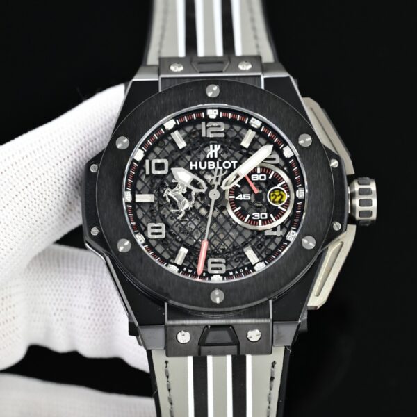 HUBLOT BIG BANG manual mechanical movement with 100 meter waterproof fully hollowed out power reserve
