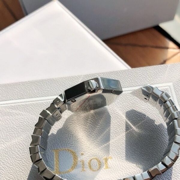 sy_no_39109A43A4FC35883FE22495DD63B090_4 DIOR watch quartz movement stainless steel strap black dial women's watch 30 meter waterproof