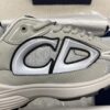 sy_no_399E5272712B9BCF812A02FB6CE90C98_5 Dior Grey Mesh CD Logo Running Sneaker
