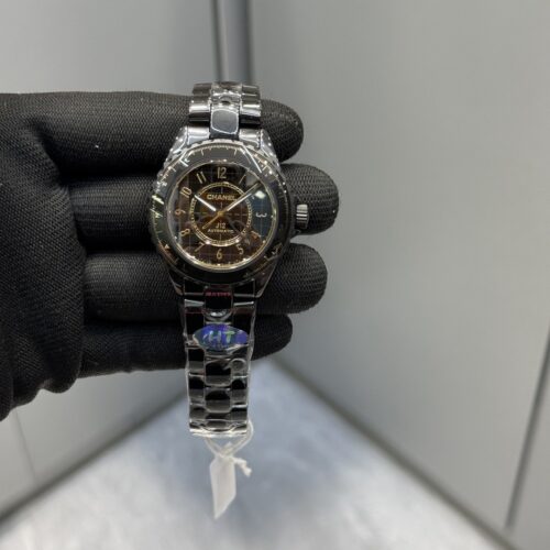 sy_no_3BA4E28A723ADB1990A3A88DBEFC1AED_0 CHANEL J12 watch quartz movement ceramic strap 28mm black dial women's watch 30 meters waterproof fashion simple