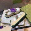 sy_no_3BCDCA8E5045DD05A9D6A80494DE61DD_8 Gucci MAC8 Leather Sneaker with Colorful Laces & Web Stripe