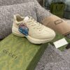 sy_no_3CAEFAC87239523EB793FEB21859A97A_3 Gucci Off-White Chunky Sneaker with Cute Cartoon Dog Graphic