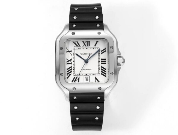 Cartier Shandushi series automatic mechanical movement men's watch Swiss watch green dial stainless steel strap