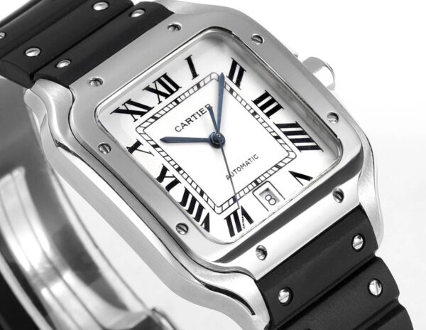 Cartier Shandushi series automatic mechanical movement men's watch Swiss watch green dial stainless steel strap