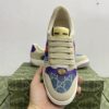 sy_no_3DDCD57D627B1A2C849318E75C266FBF_1 Gucci MAC8 GG Supreme Canvas Sneaker with Blue/Orange Web Stripe and Purple Accents