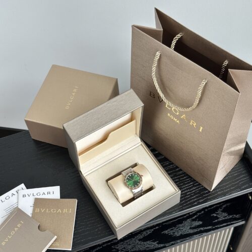 BVLGARI BVLGARI ∙ BVLGARI series watches with quartz movement and stainless steel strap