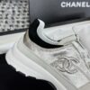 Chanel Silver Multi-Material Platform Trainer Silver-Multi-Sneaker