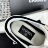 Chanel Silver Multi-Material Platform Trainer Silver-Multi-Sneaker