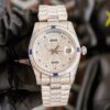 sy_no_3F4999F40887FD5A023A2119733BB88E_8 ROLEX Rolex with diamond ring, calendar type automatic mechanical movement, Roman numerals, 100m waterproof women's watch, Swiss watch
