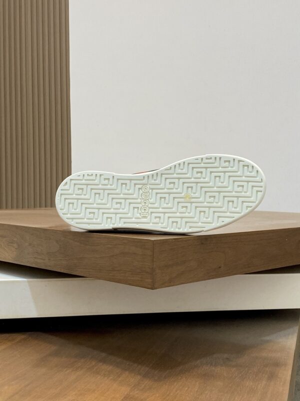 Gucci Light Khaki GG Monogram Beige-Toe Web Low-Top Sneaker