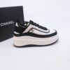sy_no_40ABE3BE253E5225C39BF2D1AABF0D59_6 Chanel Textile & Suede Platform Sneaker Black-Off-White
