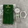 Rolex Dog Tooth Ring Log Series Automatic Mechanical Movement Date Display Diamond hour markers Beimu color dial Stainless Steel Strap