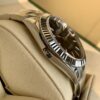 sy_no_42B65B34340BC861847F9FA091107E0C_7 Rolex Dog Tooth Ring Diary Series Automatic Mechanical Movement Grey Dial Oyster Steel Strap