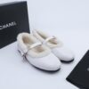 sy_no_4302D42A03D18C9A51718F1493D888D3_5 Chanel Fur-Trim Mary Jane Pure-White
