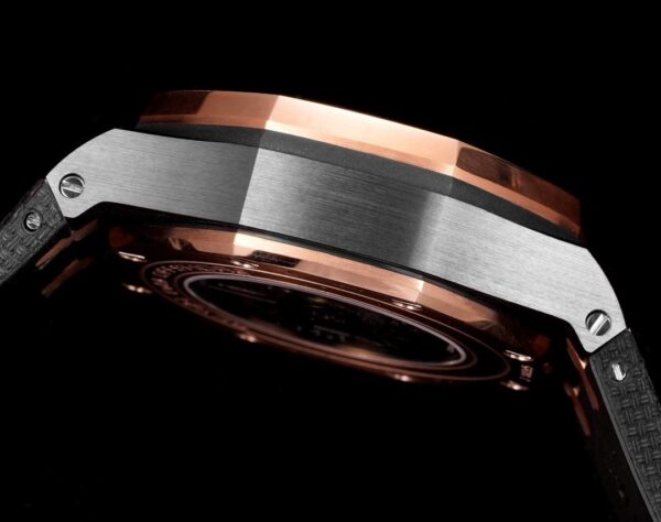 sy_no_44895E884BE27CFC777BE9F567F9AB5F_6 AUDEMARS PIGUET Royal Oak Offshore Series Automatic Mechanical Movement Black Dial 18K Rose Gold Case Rubber Strap