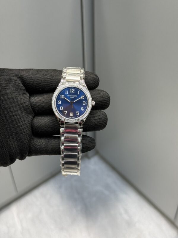 sy_no_449E939265A945D8162F117E08757365_0 Patek Philippe Twenty-4 Blue Dial 36mm Mechanical Women's Watch 7300/1200R-001