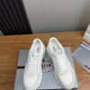 sy_no_457FF2E8CA4F234A8B06F0B6426FA825_1 Prada White Mesh Suede-Spliced Triangle Logo Low-Top Sneaker