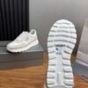 sy_no_457FF2E8CA4F234A8B06F0B6426FA825_10 Prada White Mesh Suede-Spliced Triangle Logo Low-Top Sneaker
