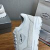 sy_no_457FF2E8CA4F234A8B06F0B6426FA825_8 Prada White Mesh Suede-Spliced Triangle Logo Low-Top Sneaker