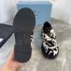 Prada Cow Print Pony Hair Platform Loafer