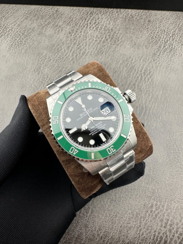 sy_no_46FAC01803C736CE93A5634CBD124B1A_0 Rolex Submariner Green Water Ghost 2020 Automatic Mechanical Movement Date Display Men's Watch Swiss Watch 41mm Black Dial