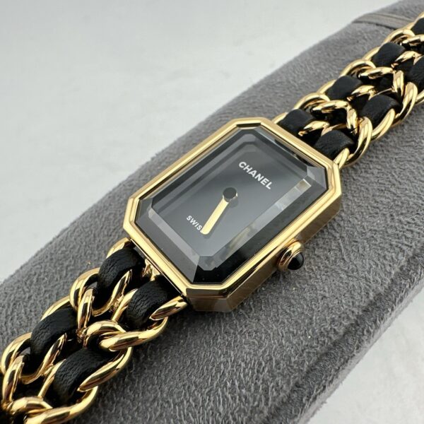 sy_no_470FE32942471149A5A9D8504DD136E5_6 CHANEL CHANEL PREMIERE watch with quartz movement and stainless steel leather strap