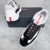 Prada America's Cup Black Patent Mesh Sneaker