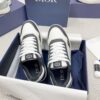sy_no_48F3FB60A13BEC0A846D25A653DA4DA4_0 Dior White Black Leather Low Sneaker