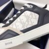 sy_no_48F3FB60A13BEC0A846D25A653DA4DA4_4 Dior White Black Leather Low Sneaker