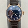 IWC Pilot Series "Little Prince" Special Edition Waterproof Tourbillon Moon Phase Men's Watch Swiss Watch Blue Dial