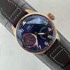 IWC Pilot Series "Little Prince" Special Edition Waterproof Tourbillon Moon Phase Men's Watch Swiss Watch Blue Dial