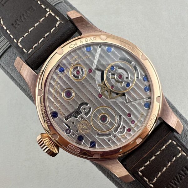 IWC Pilot Series "Little Prince" Special Edition Waterproof Tourbillon Moon Phase Men's Watch Swiss Watch Blue Dial