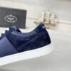 sy_no_49F00F71CBC0A2AF6CEBD2CA6D0ED0AA_1 Prada Navy Suede Low-Top Casual Trainer